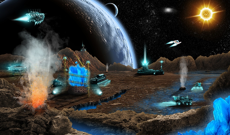 Mining in Space