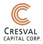 Cresval Reports Results from Airborne Geophysical Survey Completed over MIKE Project